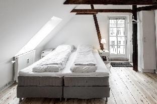 Beautiful Top-Floor Flat w. Private Balcony in CPH Apartment in Copenhagen