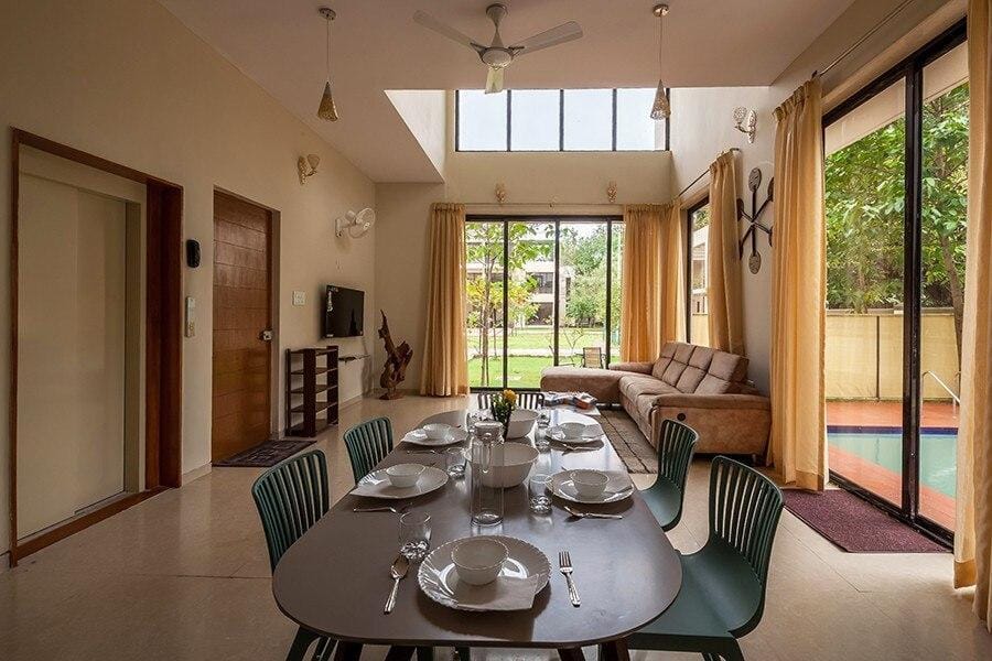 StayVista's Greenwoods Villa 1 - City-Center Villa with Private Pool, Terrace, Lift & Carrom Board Villa in Lonavla