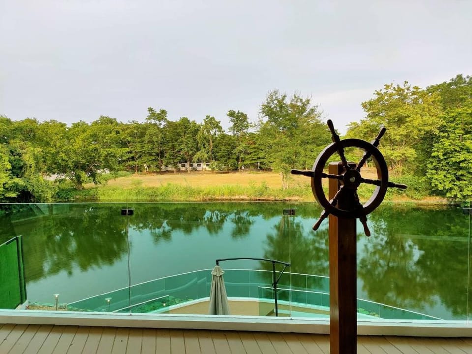 luxury lakeside boathouse pool villa Chiang Mai  Villa in Thailand