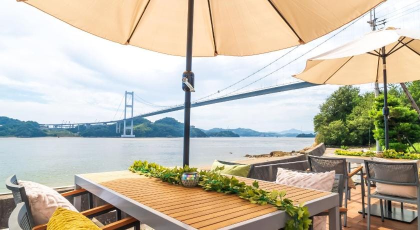 Glamprook Shimanami Luxury tent in Hiroshima Prefecture