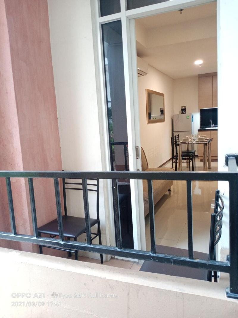 Apartemen disewakan bulanan type 2BR Full Furnish Apartment in Indonesia