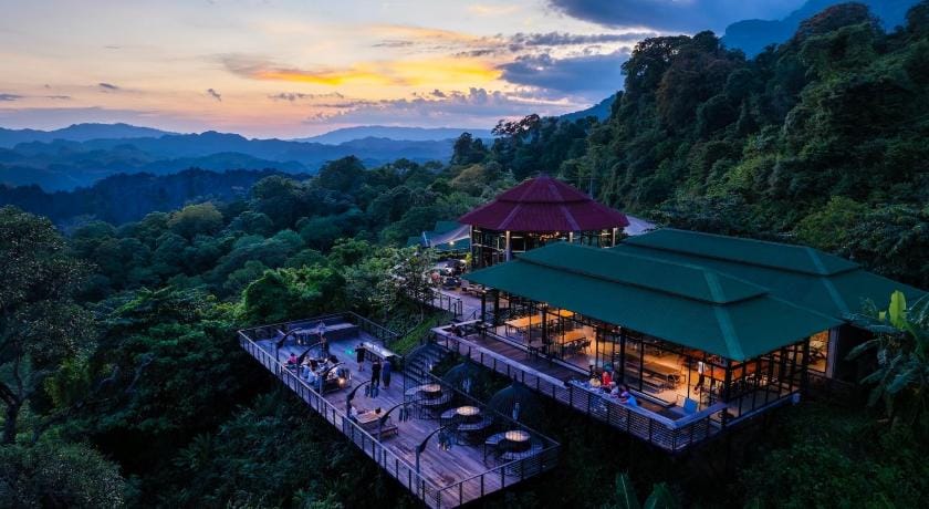 The Rock Lodge Hotel in Laos