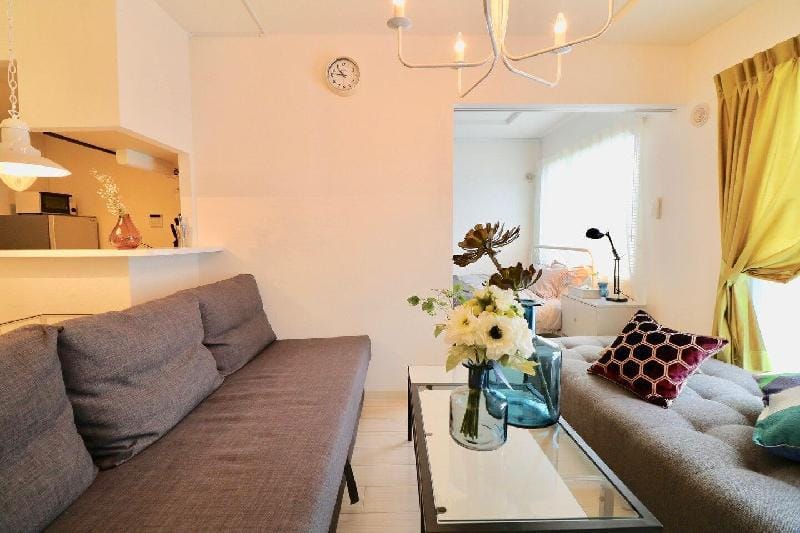 K103★FreeParkingLot★53m2-2BR★Kotoni Sta. 9min-walk Apartment in Sapporo