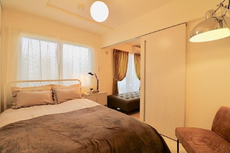K103★FreeParkingLot★53m2-2BR★Kotoni Sta. 9min-walk Apartment in Sapporo