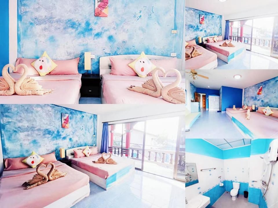 Belle Cose Guesthouse / 4 person Room/ King+Queen Apartment in Patong