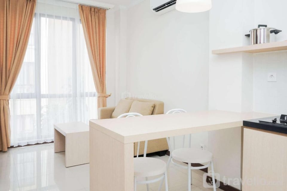 Nice and Fresh 1BR at Asatti Apartment By Travelio Apartment in West Java
