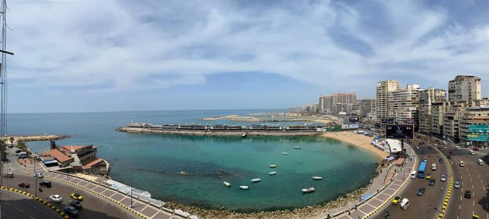 Alexandria Luxury Apartments Gleem Direct Sea View Apartment in Alexandria