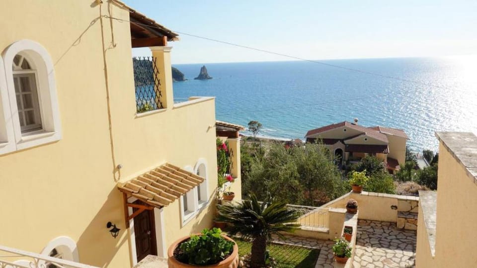 Natalia Loft Apartment C with panoramic sea views of Agios Gordios bay Apartment in Corfu, Greece