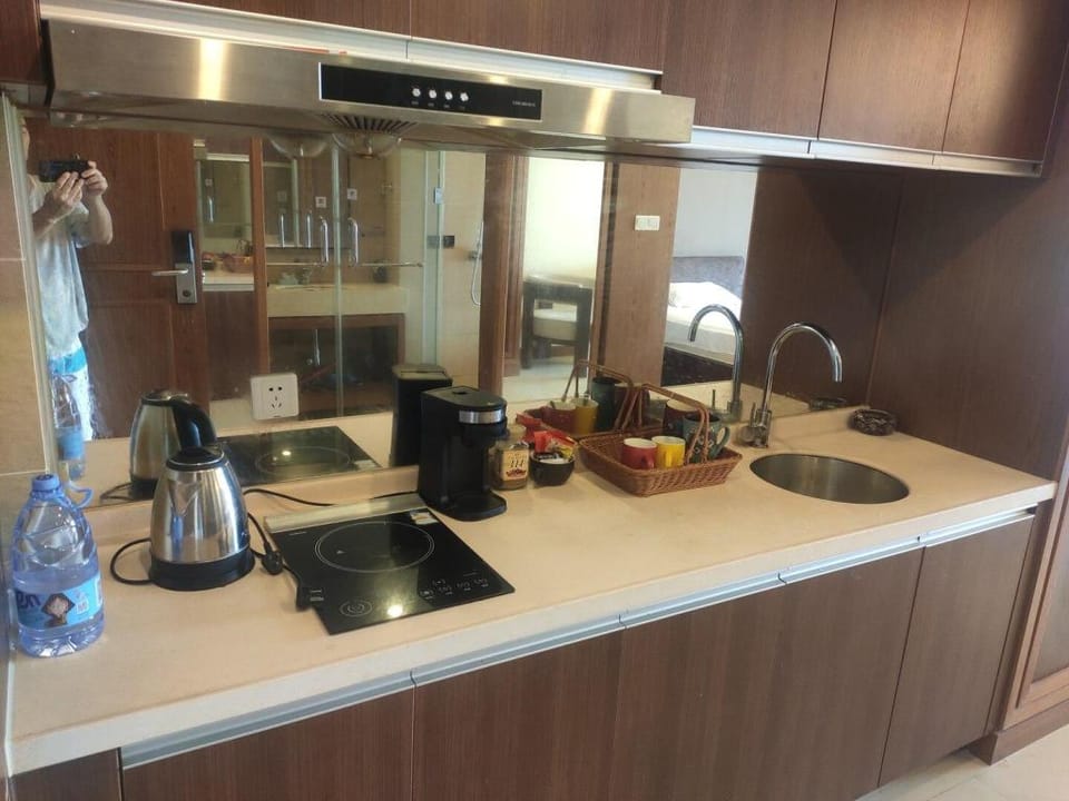 seaview大双床房-海景酒店公寓房（可住4位）九铭屿海度假小区 Apartment in Guangdong