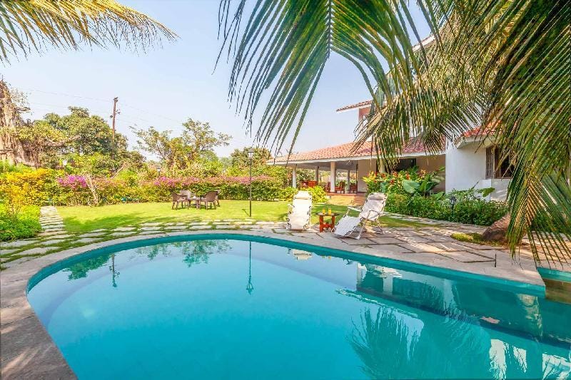 StayVista at Boho Banyan with Pvt Pool & Garden Villa in Maharashtra