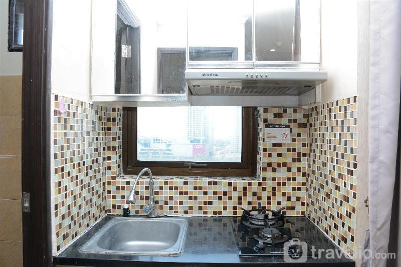 Minimalist 1BR at Kebagusan City By Travelio Apartment in South Jakarta City