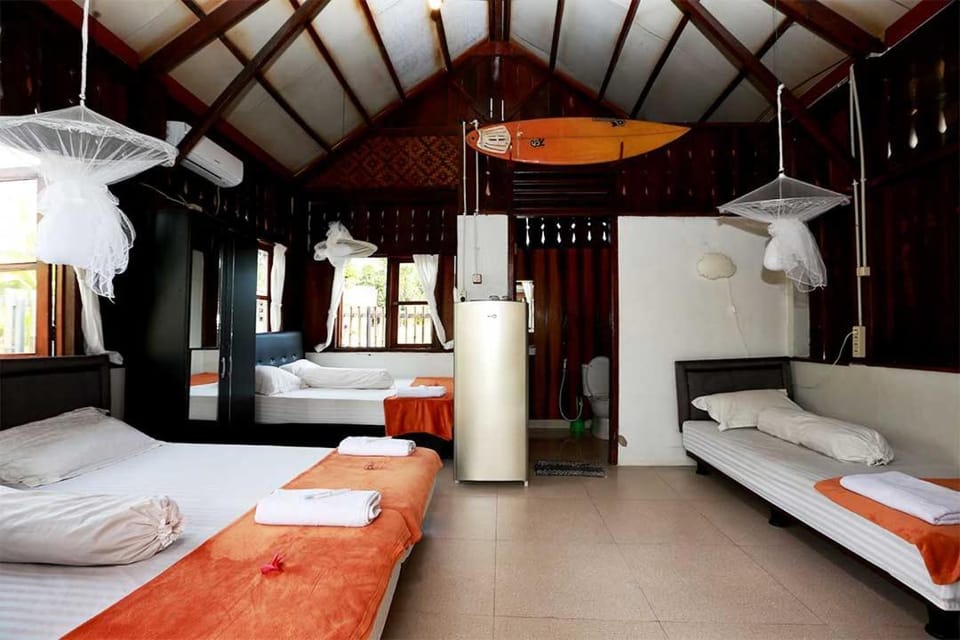 Arya's Surf Camp Cimaja Lodge in West Java