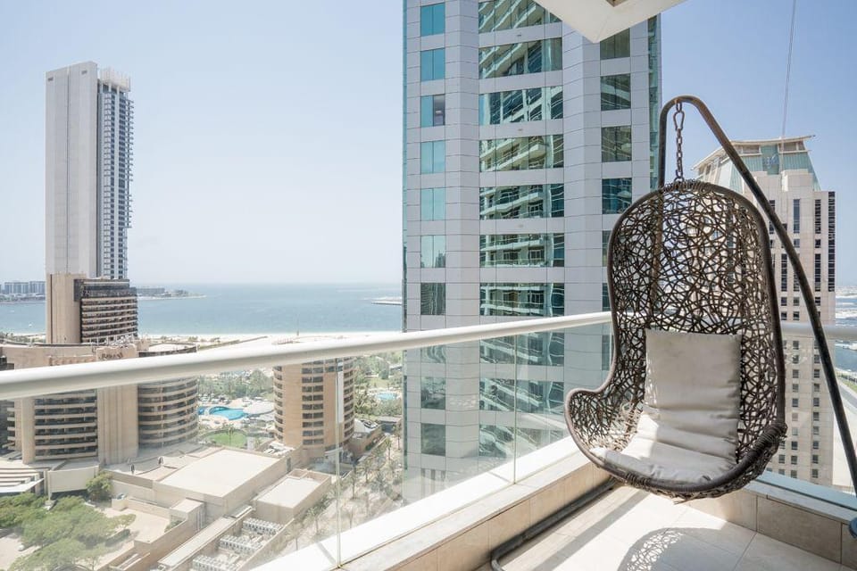 Exceptional Apt with Furnished Terrace By the Sea Apartment in Dubai