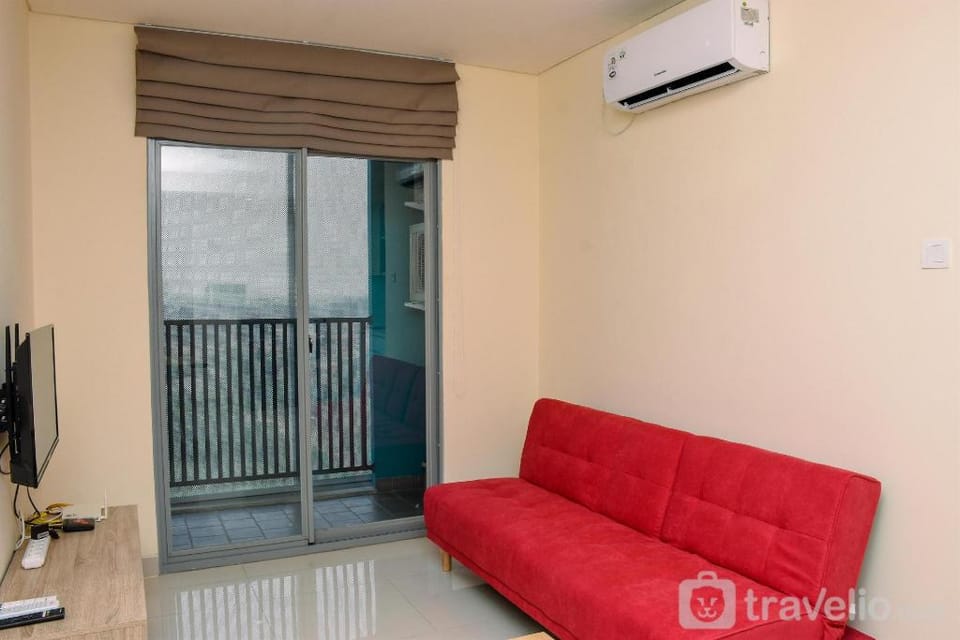 Full Comfy 1BR Pejaten Park Residence By Travelio Apartment in South Jakarta City