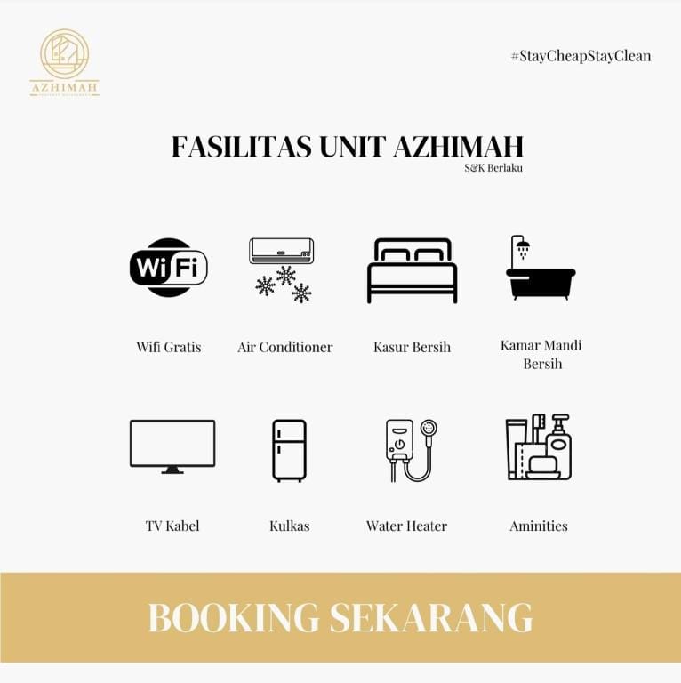 Apartment The Jarrdin Studio Deluxe By Azhimah  Apartment in Bandung