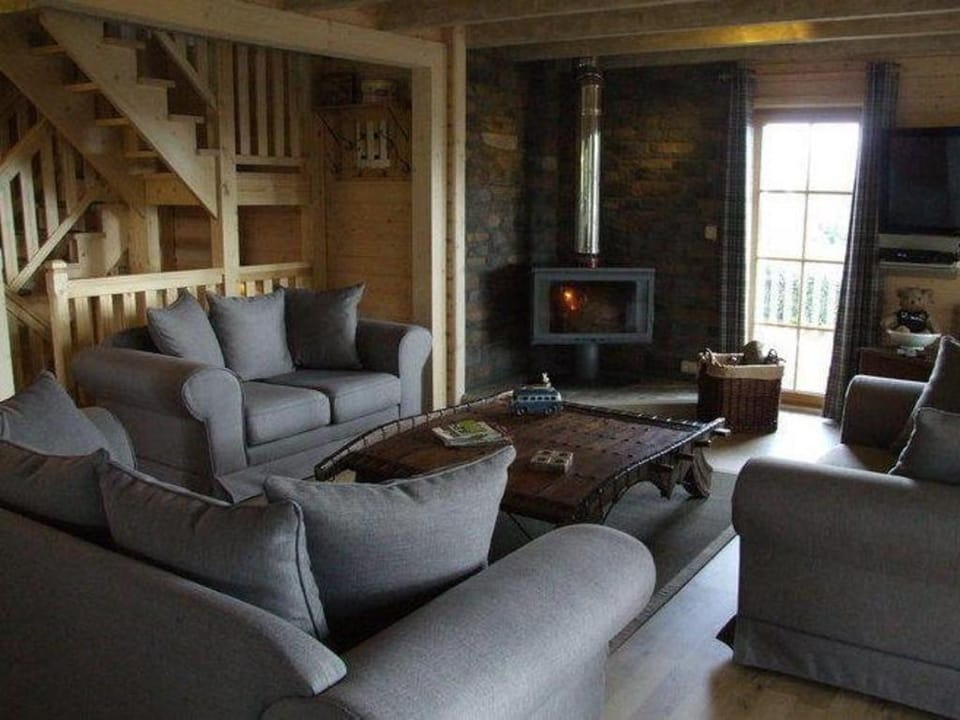 Luxury Ardennes chalet spa Vacation rental in Wallonia, Belgium