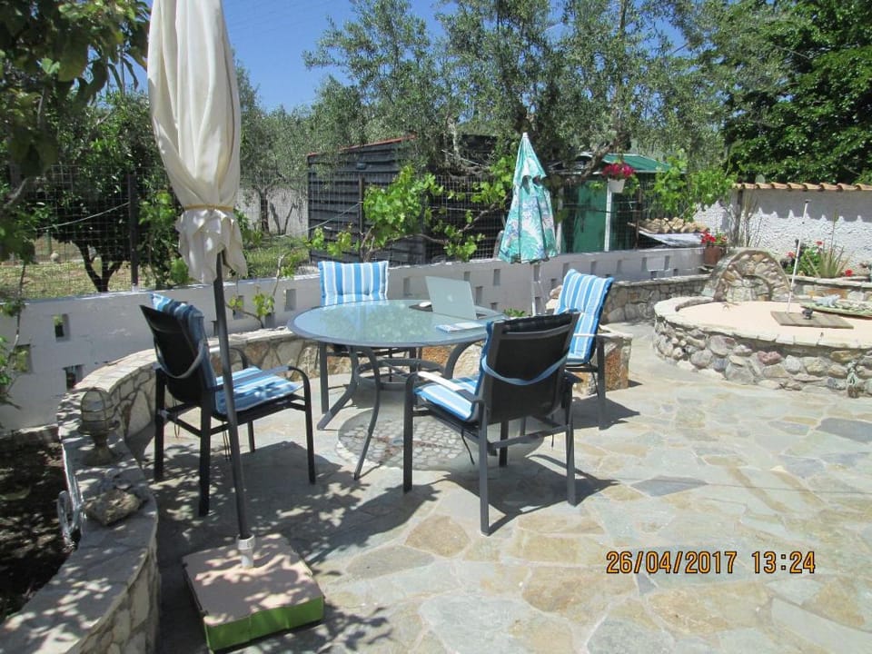 Spacious chalet on a plot of 4000m2 with fruit trees near the beach in Messinia Vacation rental in Messenia