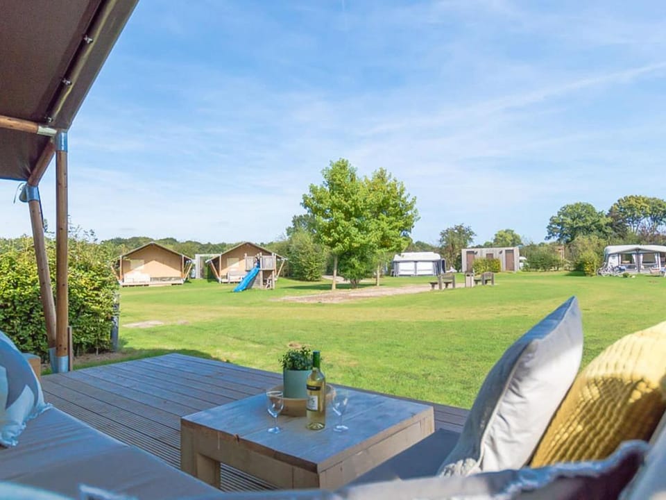 Safari Tent in Netherlands with Private Terrace Luxury tent in Gelderland, Netherlands