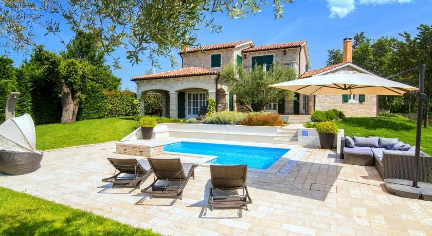 Villa in Baderna with Private Pool Villa in Istria County