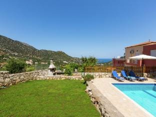 Hillside villa in Bali with private pool Villa in Crete