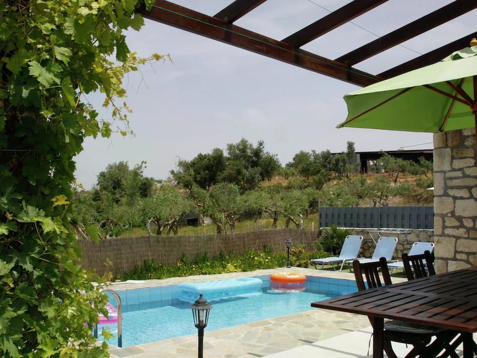 Villa in Loutra with Pool near Rethymno Villa in Crete