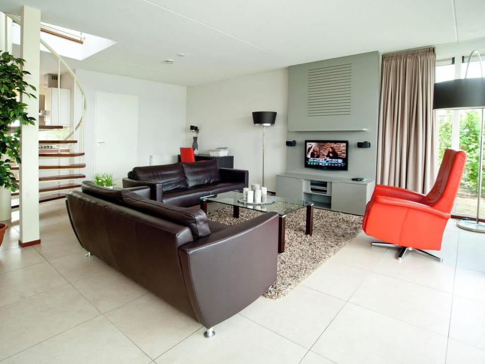 Villa on a beautiful resort with sauna and view Vacation rental in Limburg (province)
