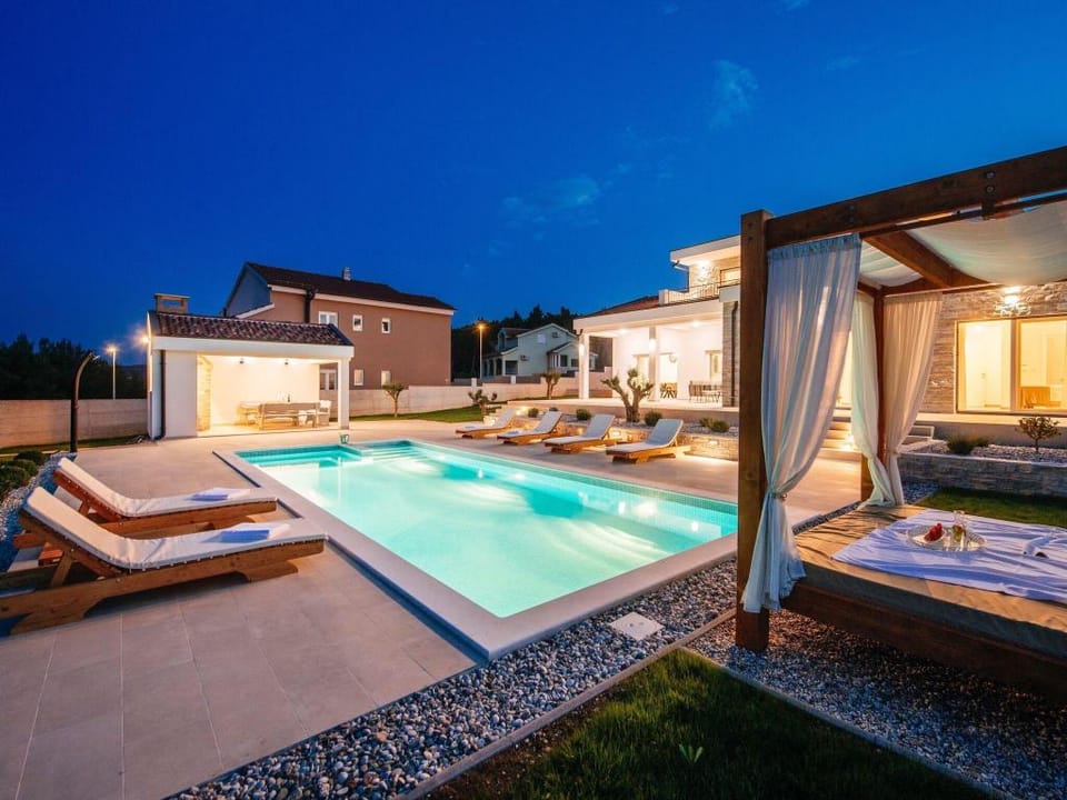 Villa in Pridraga with Pool near the Sea Villa in Šibenik-Knin County, Croatia