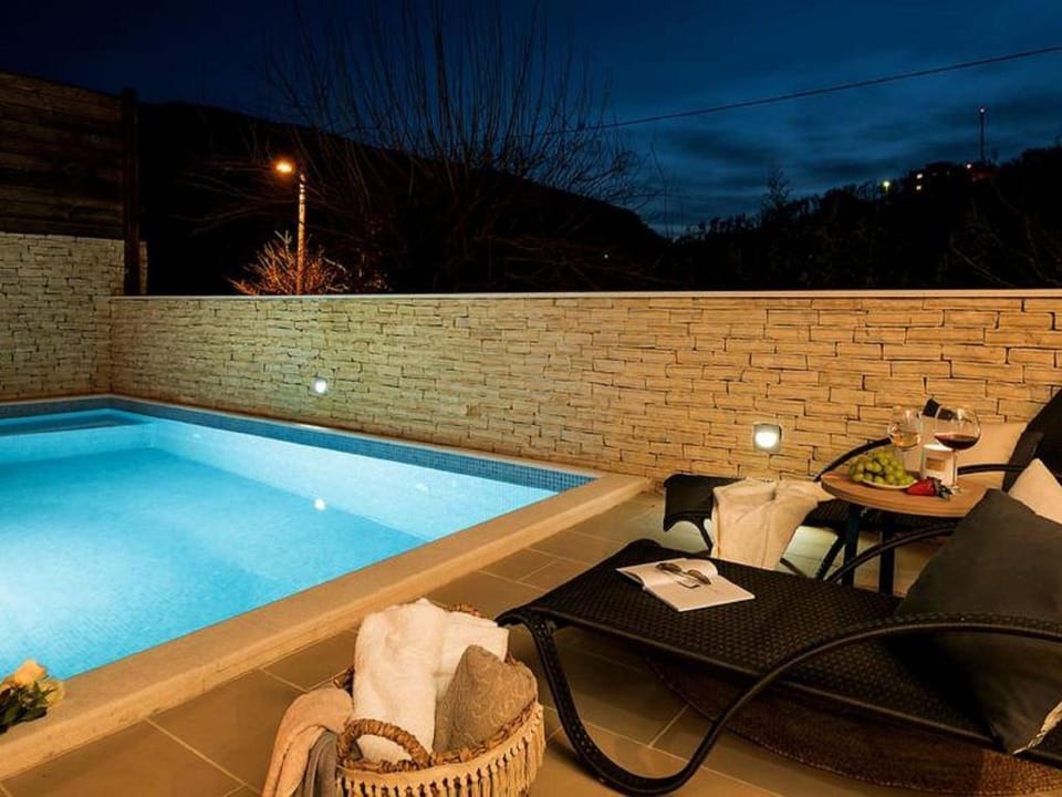 Villa in Zrnovnica with Heated Saltwater Pool Villa in Split-Dalmatia County