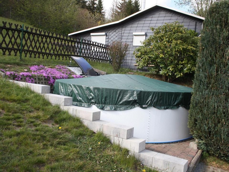 Heatable Pool Retreat Vacation rental in Thuringia, Germany