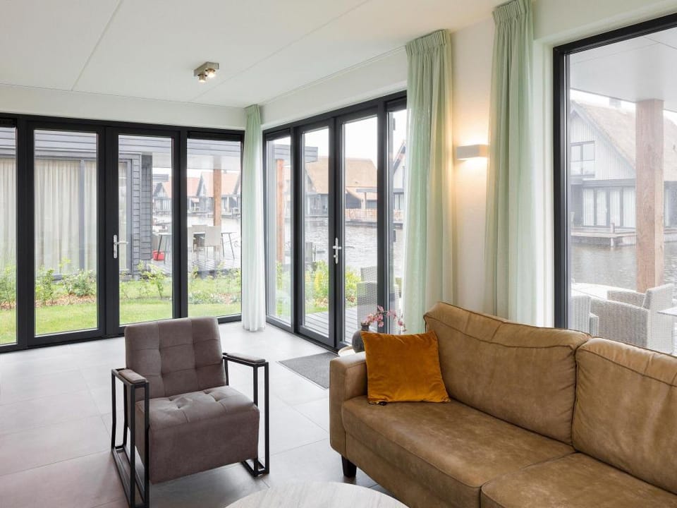 Canal Villa with Terrace Villa in Flevoland, Netherlands