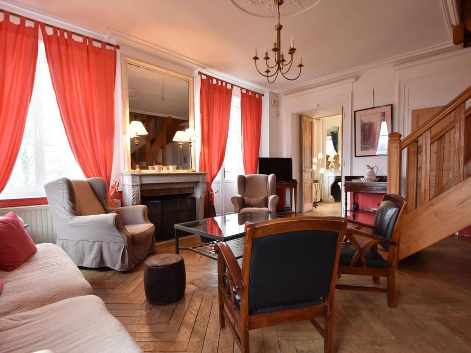 Castle in Asnieres with Tennis  Forest Views Villa in Normandy