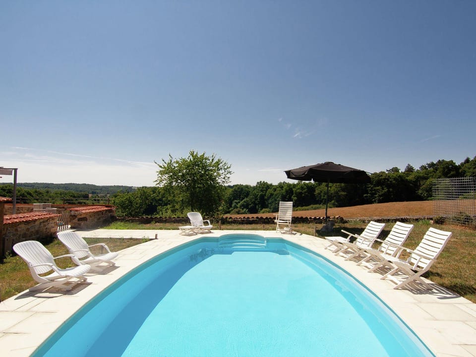 Holiday Home in Roussines with Private Pool Vacation rental in Nouvelle-Aquitaine