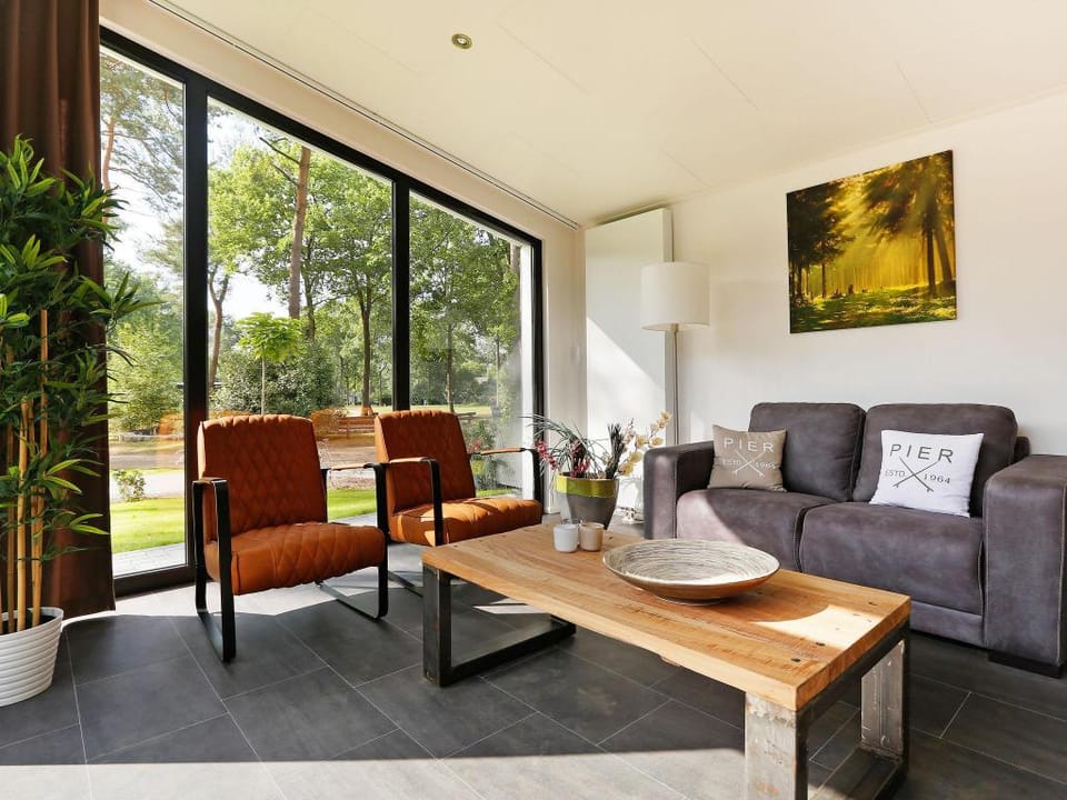 Chic Forest Lodge with Sauna Vacation rental in Overijssel (province)