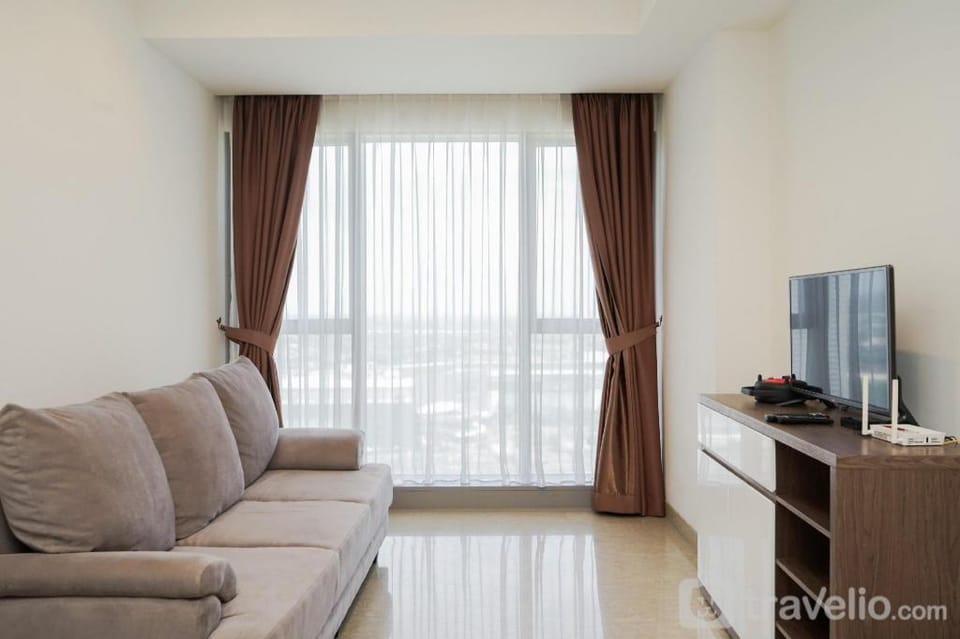 Spacious 1BR at Branz Apartment BSD By Travelio Apartment in West Java
