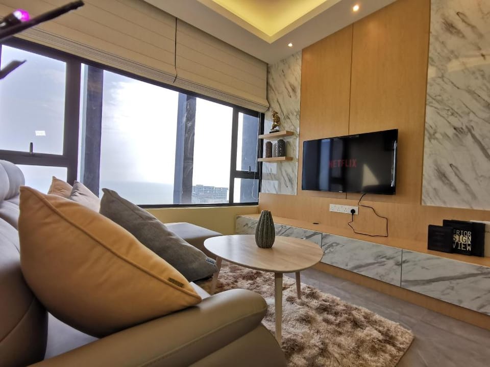 ATTIC✦Luxury Seaview 2Bedrooms Suites[Netflix]#31  Apartment in Malacca