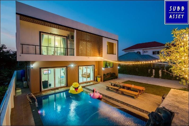 Private Poolvilla for 16 persons | Huahin Villa in Nong Kae