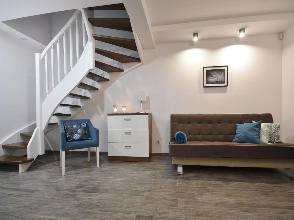 Duplex apartments 300 m from the sea. Living room, 2 bedrooms, own terrace. Vacation rental in West Pomeranian Voivodeship, Poland