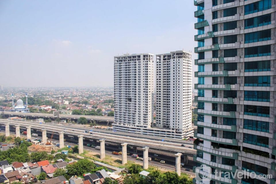 Living Studio Apt @Grand Kamala Lagoon By Travelio Apartment in West Java