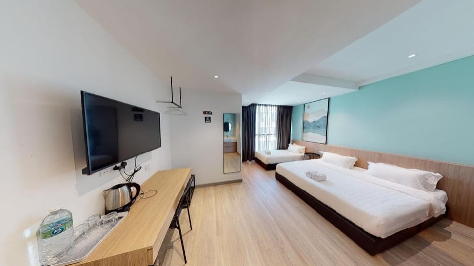 Paradise Suite 705 @Sutera Avenue, King&Single Bed Apartment in Kota Kinabalu