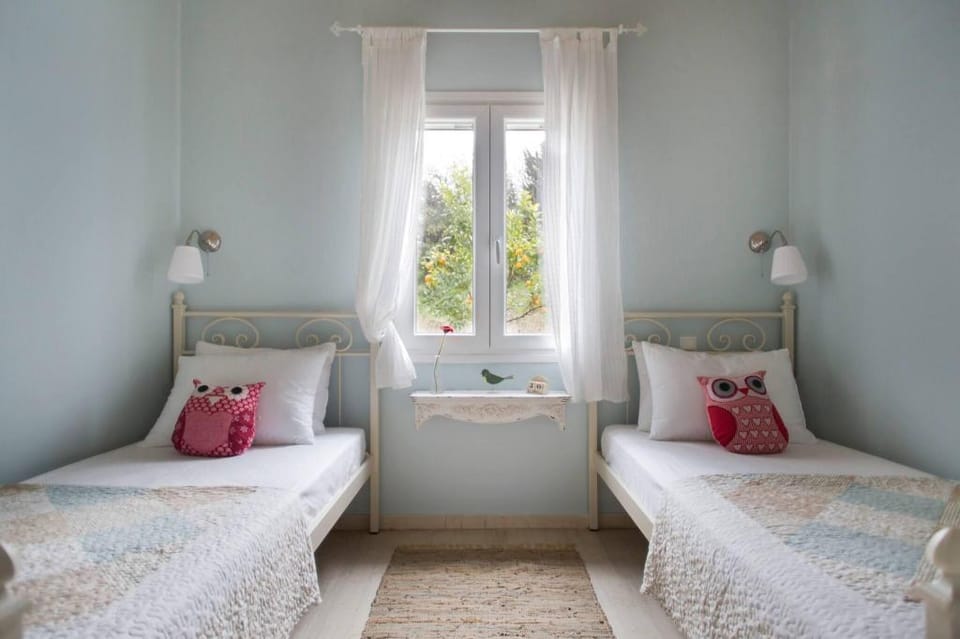 Cute yellow Handmade house with garden Vacation rental in Corfu, Greece