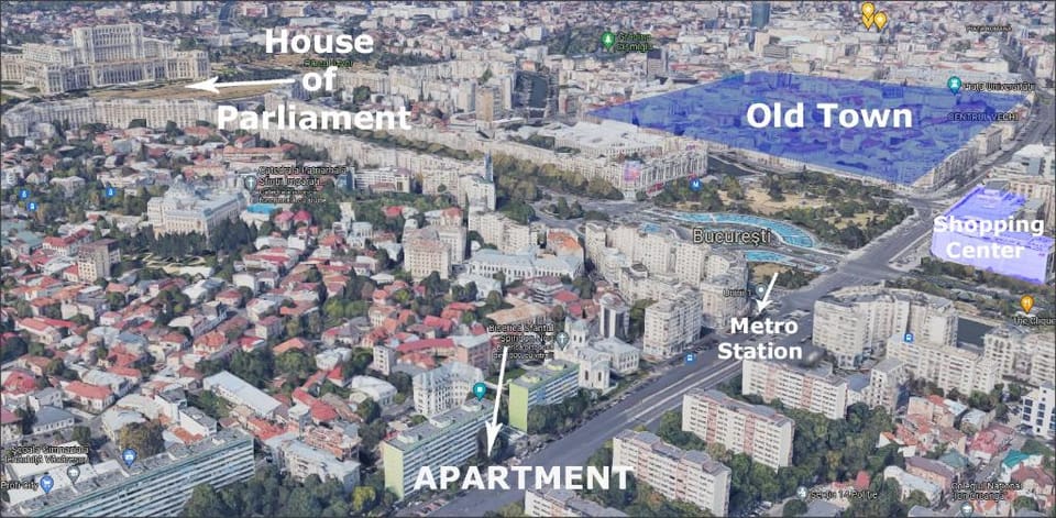 Luxury Quiet Cosy Apartment Unirii Square Old Town Apartment in Bucharest