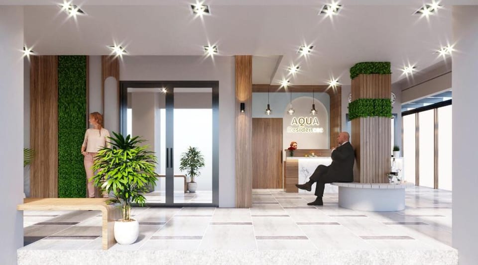 Aqua Residences อควา เรสซิเดนซ์ ห้องพักใหม่ให้เช่า ติดรถไฟฟ้าสถานีวุฒากาศ Apartment in Bangkok