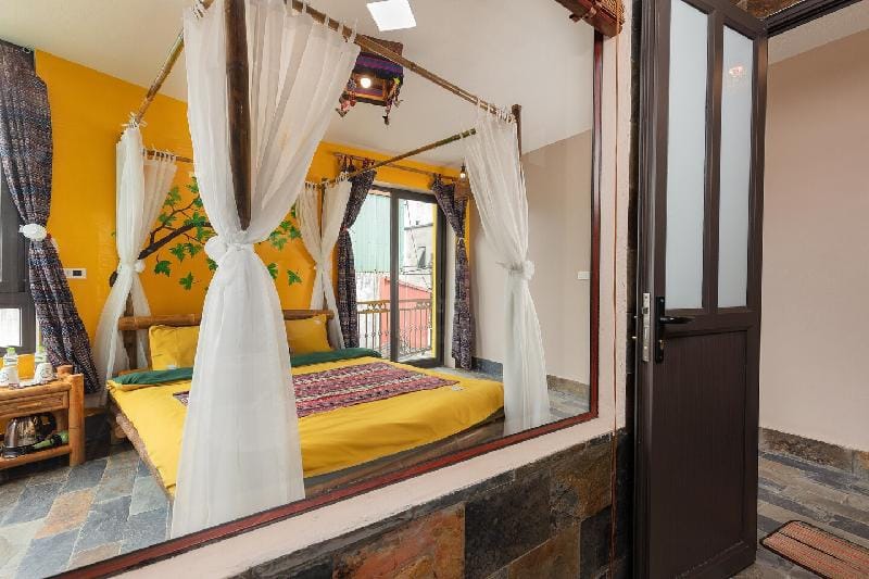 Private room Sapa Central at Mega View Homestay Vacation rental in Laos