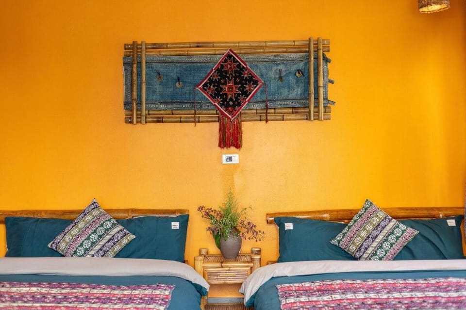 Private room with twin bed in Sapa Central Vacation rental in Laos