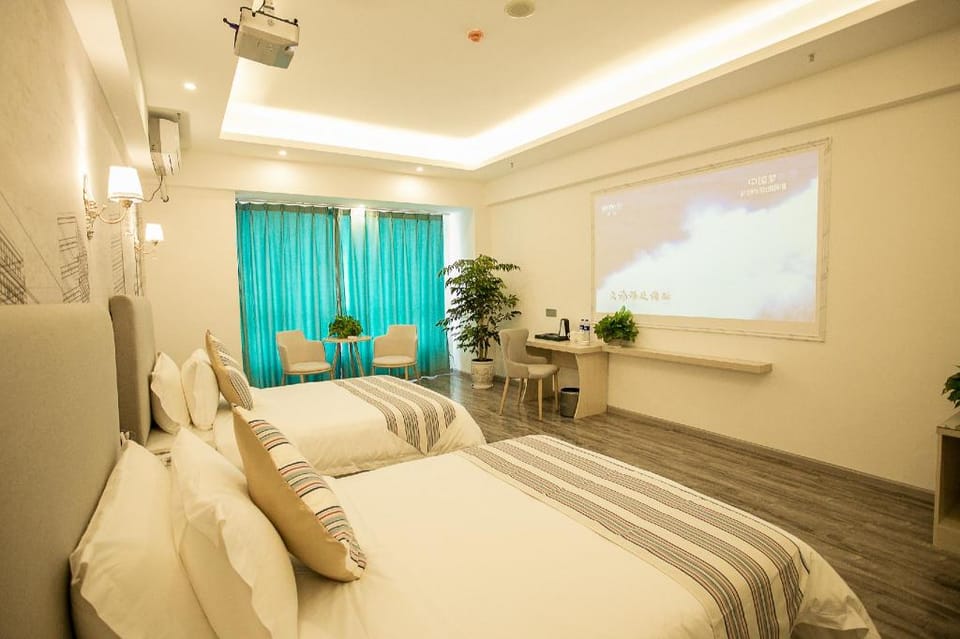 Deluxe twin cinema room Apartment in Sichuan