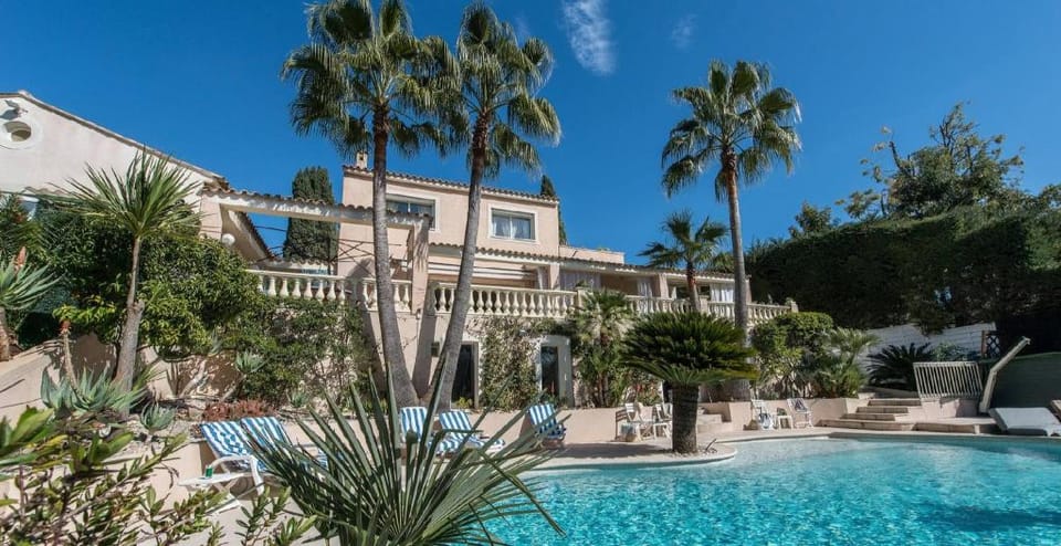 Juan Les Pins Near Cannes Beaches 1820 Guests Villa in Antibes