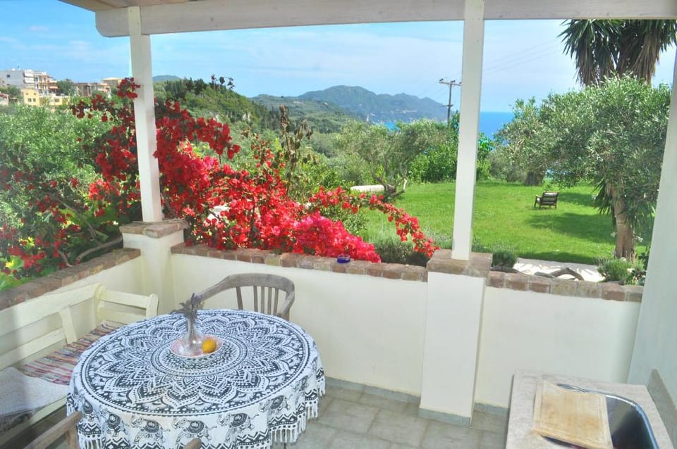 House Lemoni, Apartment A with Terracebalcony - Pelekas, Corfu Apartment in Corfu, Greece