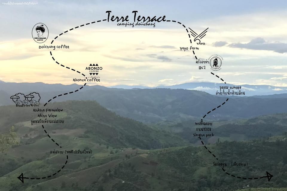 Terre Terrace Glamping - Doichang - Doi Chang Villa in Thailand