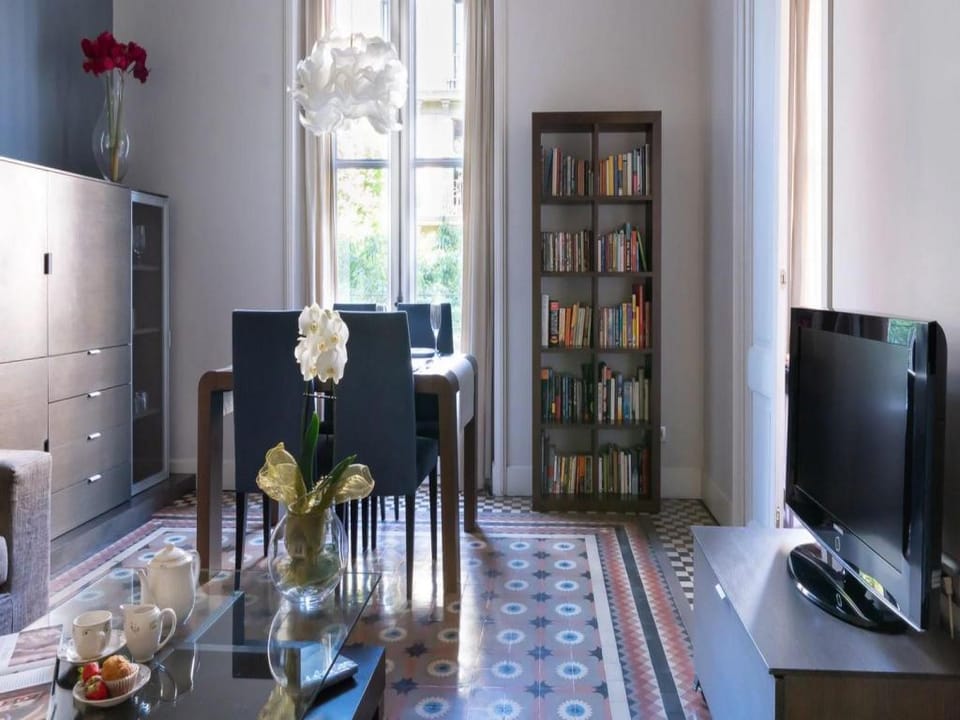 Period Luxury Apartment in Barcelona Prime Location with Street View Vacation rental in Barcelona