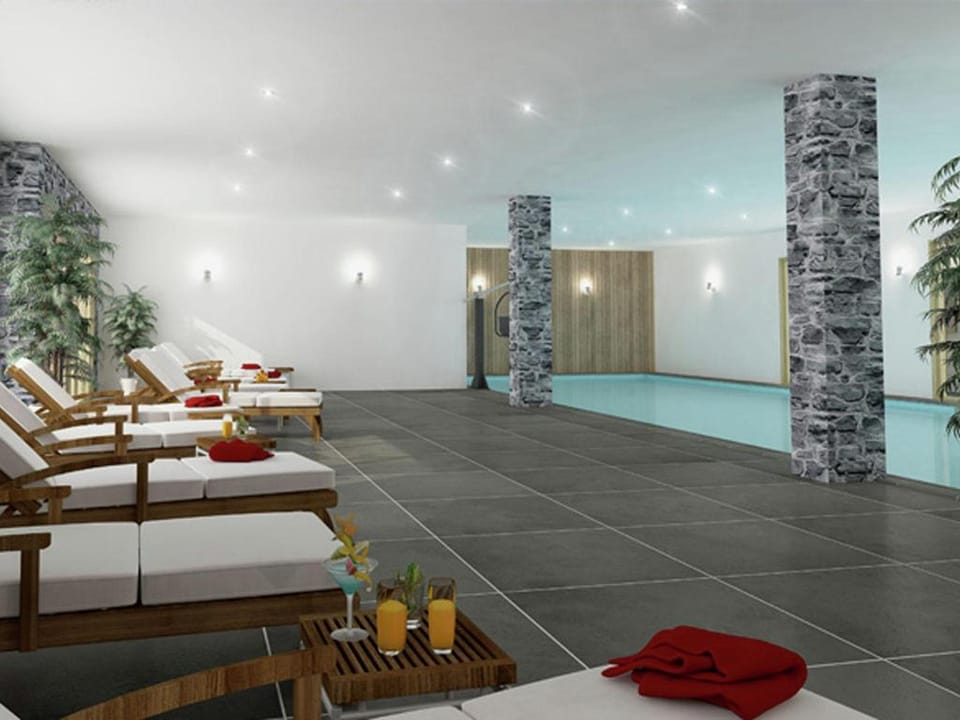 Chalet in Paradiski with Pool  Spa Apartment in Mâcot-la-Plagne